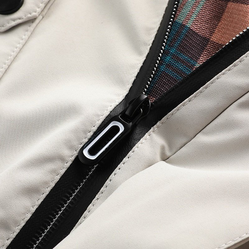 Derick™ - Comfortable windproof and waterproof outdoor jacket